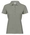 T145 145 Tee Jays Ladies Luxury Stretch Polo Shirt Sage colour image